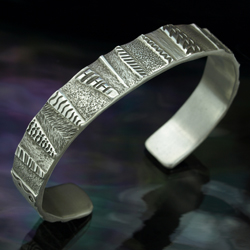 Cuff Bracelet, Silver 