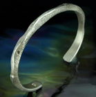 Silver & 18K Gold Cuff Bracelet